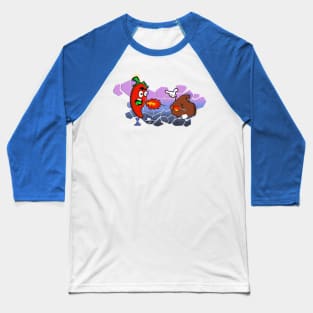 Chocolate Chili Baseball T-Shirt